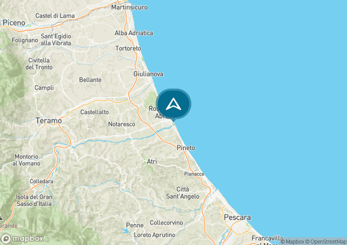 Localisez le camping sur la carte